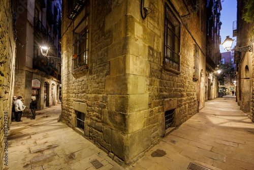 Photography Sinagoga mayor de el Call Jueu, Barrio judio de Barcelona, Cataluña, España
Barc