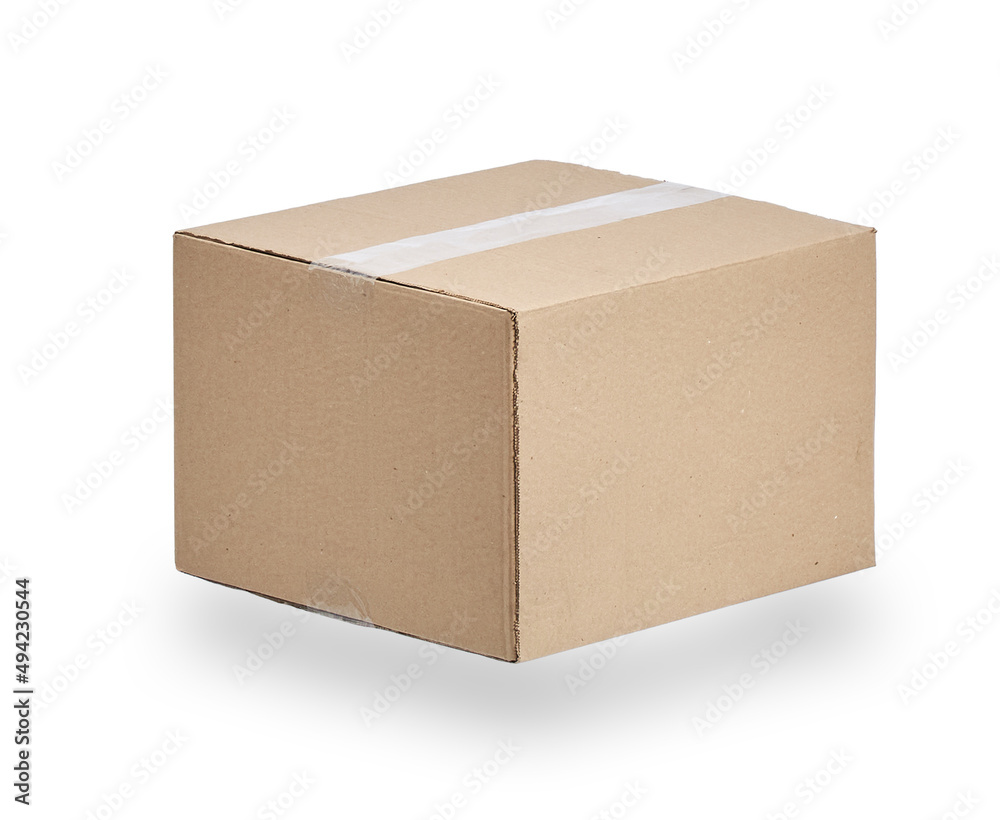 cardboard open box on white background isolate cardboard open box on white background isolate
