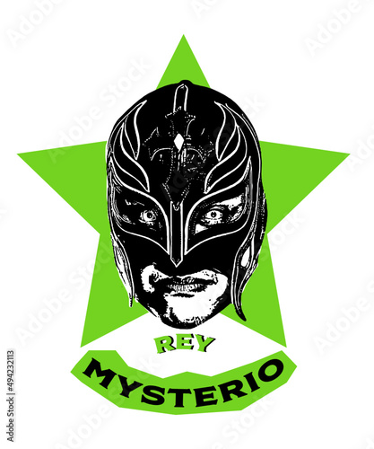 Rey Mysterio vector photo