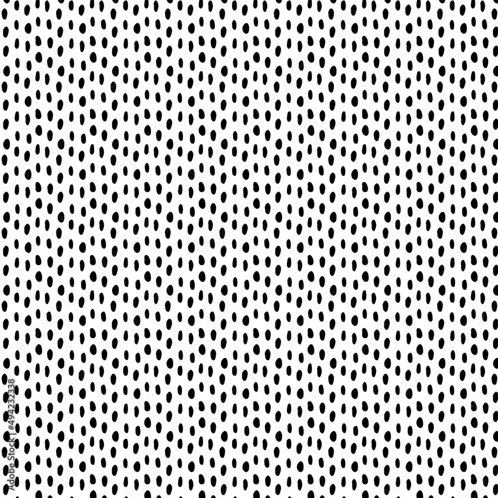 Pattern with black dots. Can be used for wallpaper, pattern fills, greeting cards, webpage backgrounds, wrapping paper, scrap booking or fabric. Vector illustration. Scandinavian, Japandi style Pattern with black dots. Can be used for wallpaper, pattern fills, greeting cards, webpage backgrounds, wrapping paper, scrap booking or fabric. Vector illustration. Scandinavian, Japandi style
