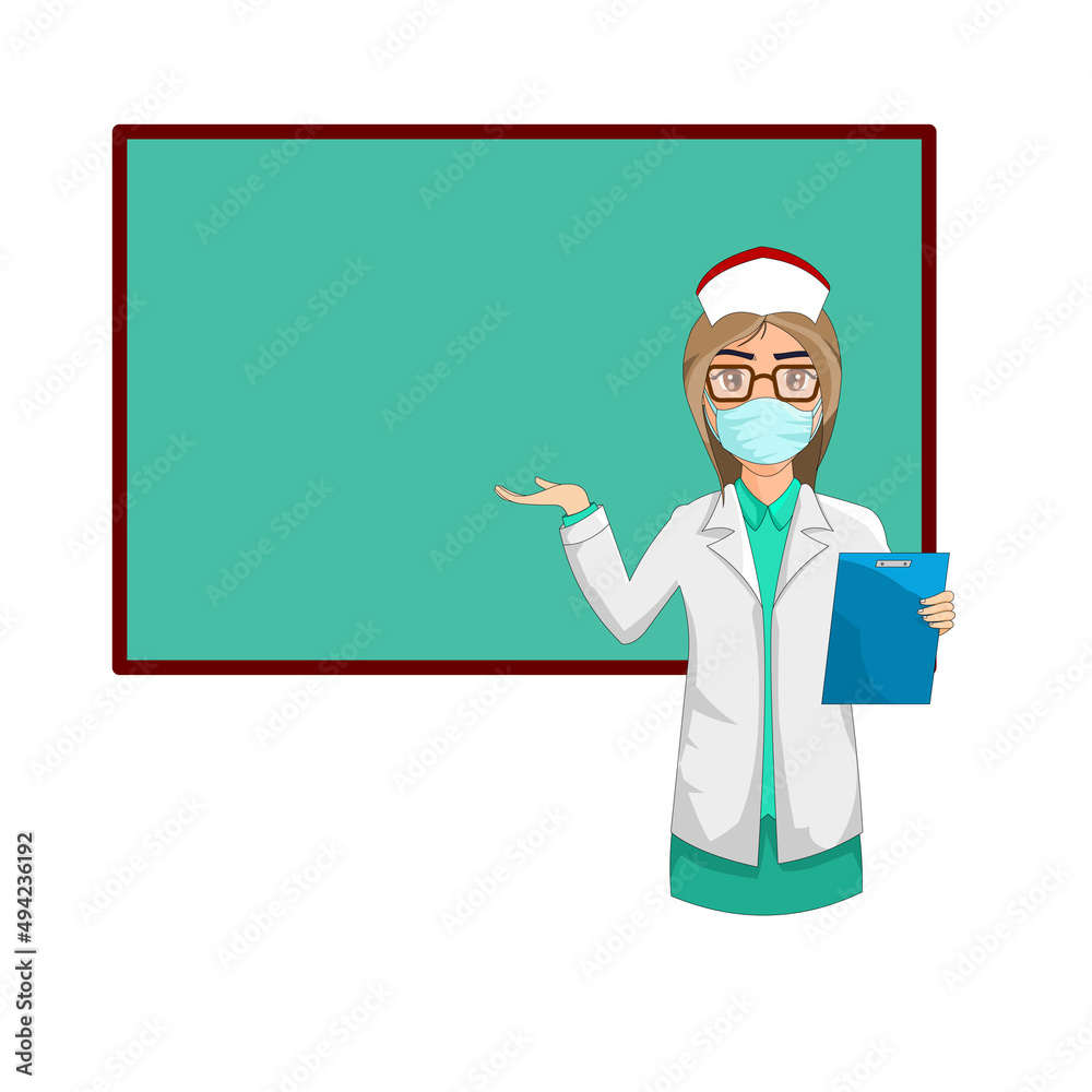 Precautions for Corona Virus by Doctor Fight Against Covid-19 vector Illustration, Designed for awareness Posters Precautions for Corona Virus by Doctor Fight Against Covid-19 vector Illustration, Designed for awareness Posters