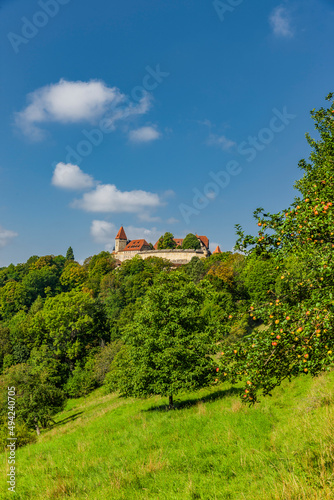 Blick auf die Veste Coburg in Oberfranken