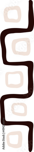 Abstract Ethnic Decorative Element