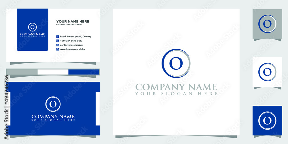 Vector Letter O Circle style with Branding designs template Graphic Design icon symbol for Business Vector Letter O Circle style with Branding designs template Graphic Design icon symbol for Business
