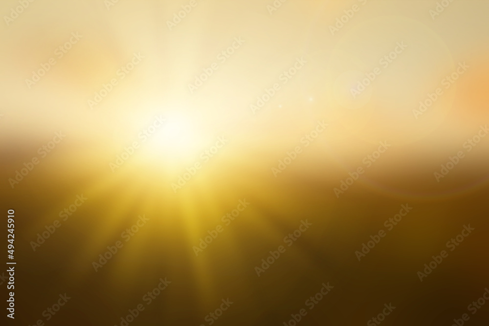 Fototapeta premium sunrise blur background