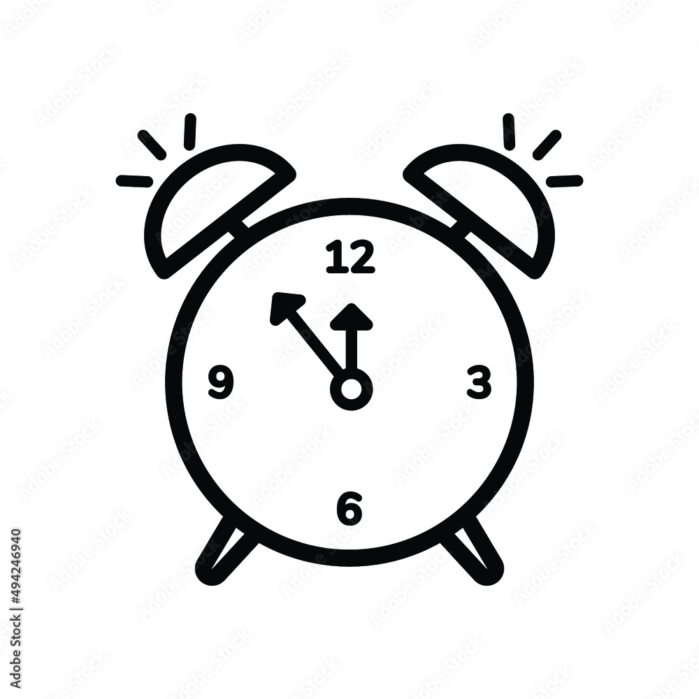 Alarm clock icon , Vector. Alarm clock icon , Vector.