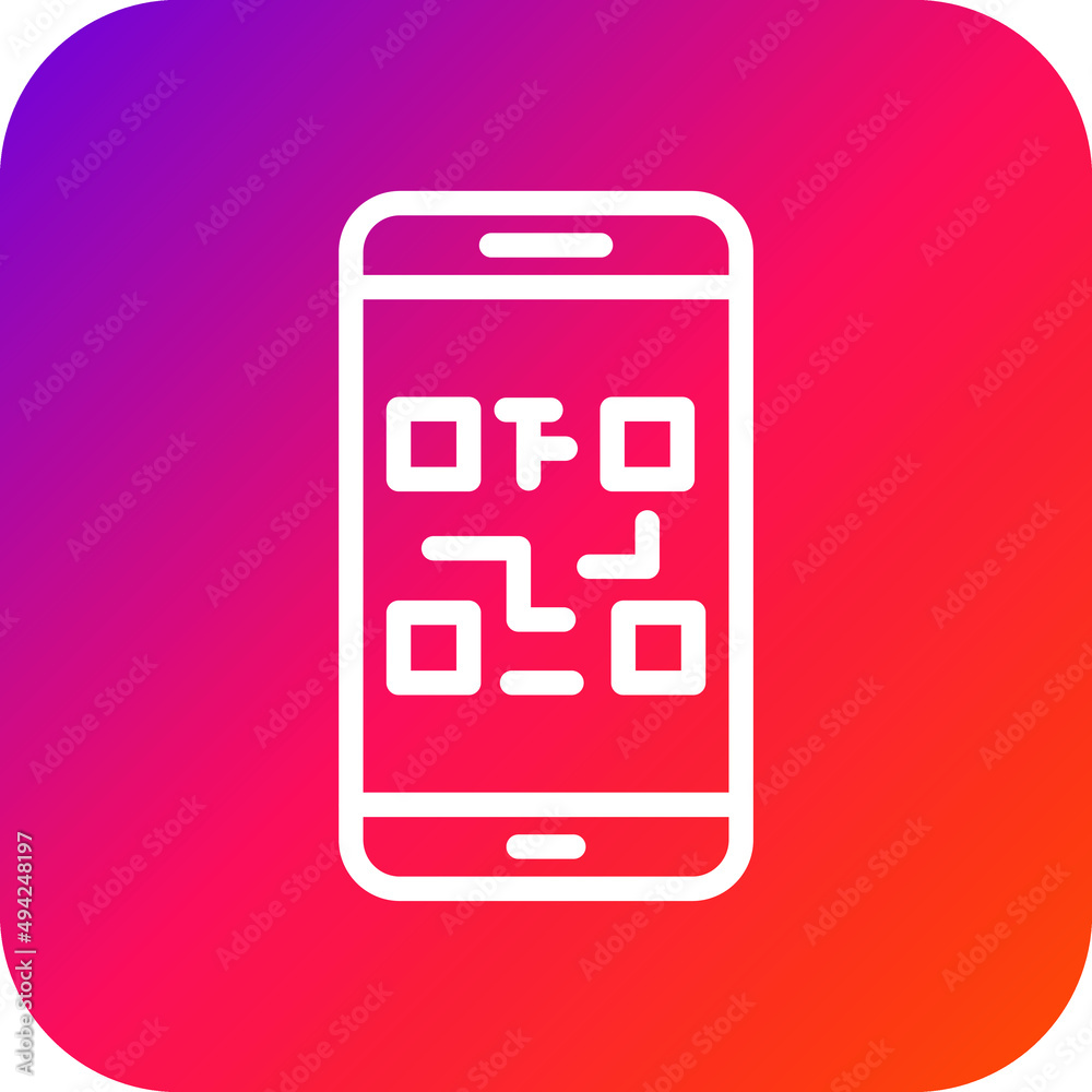 Qr code Vector Icon Design Illustration Qr code Vector Icon Design Illustration
