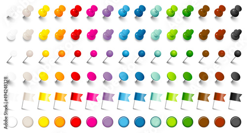 6 Verschiedene Pins Herzen Nadeln Fahnen Und Magnete 15 Bunte Farben Set 
