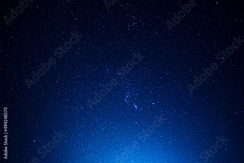 沖縄の冬の満天の星空