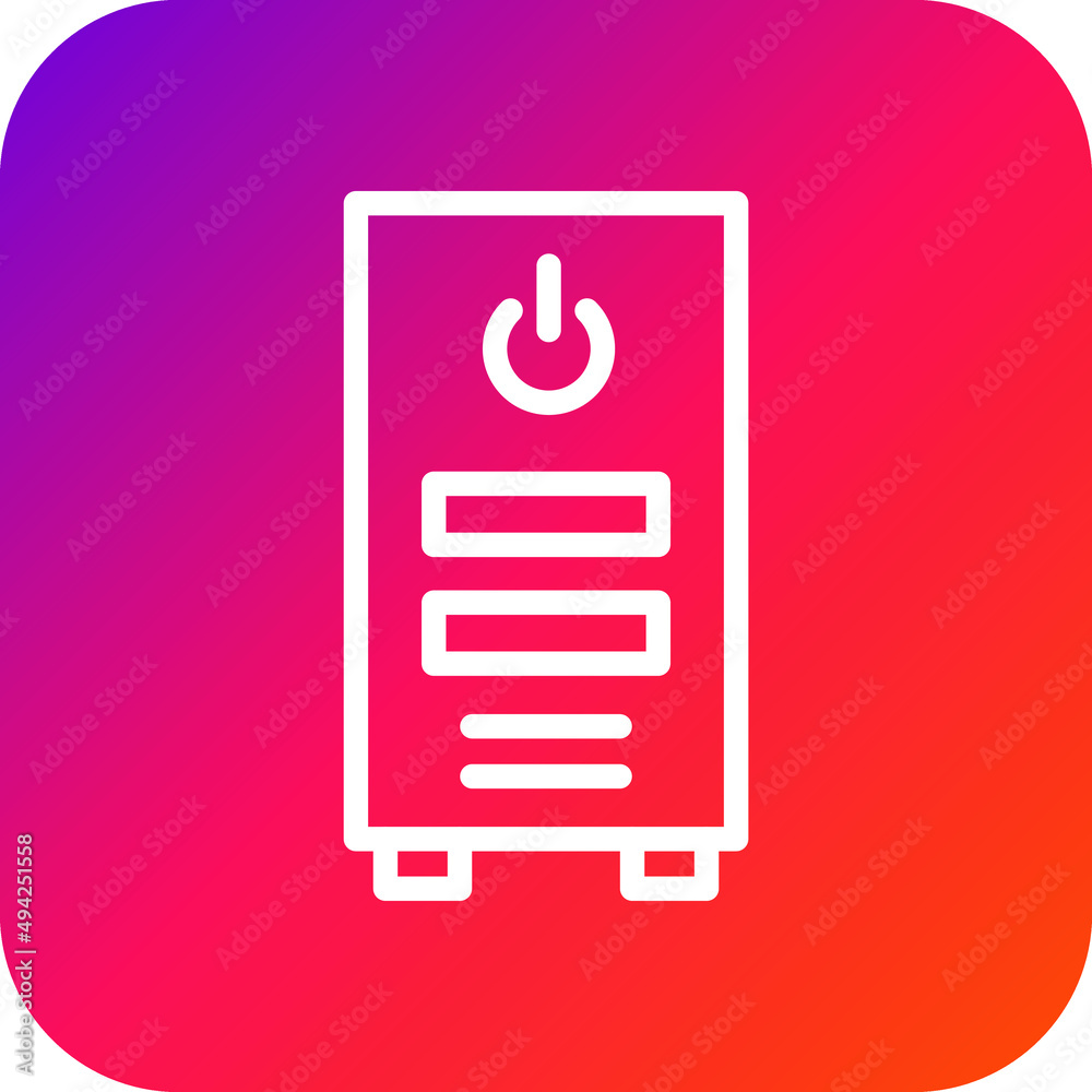 Cpu Vector Icon Design Illustration Cpu Vector Icon Design Illustration