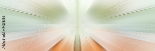 Abstract background. Center point perspective. A flash of bright light.