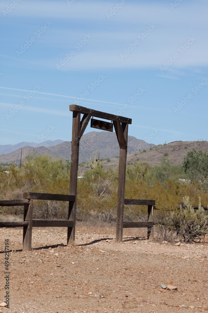 Desert Corral gate