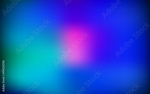 Light Blue, Red vector colorful blur background.