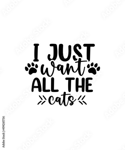 Cat svg bundle, cat clipart, cat silhouette svg, meow svg bundle, cats svg bundle, cut files for cricut silhouette, svg, eps, png, dxf