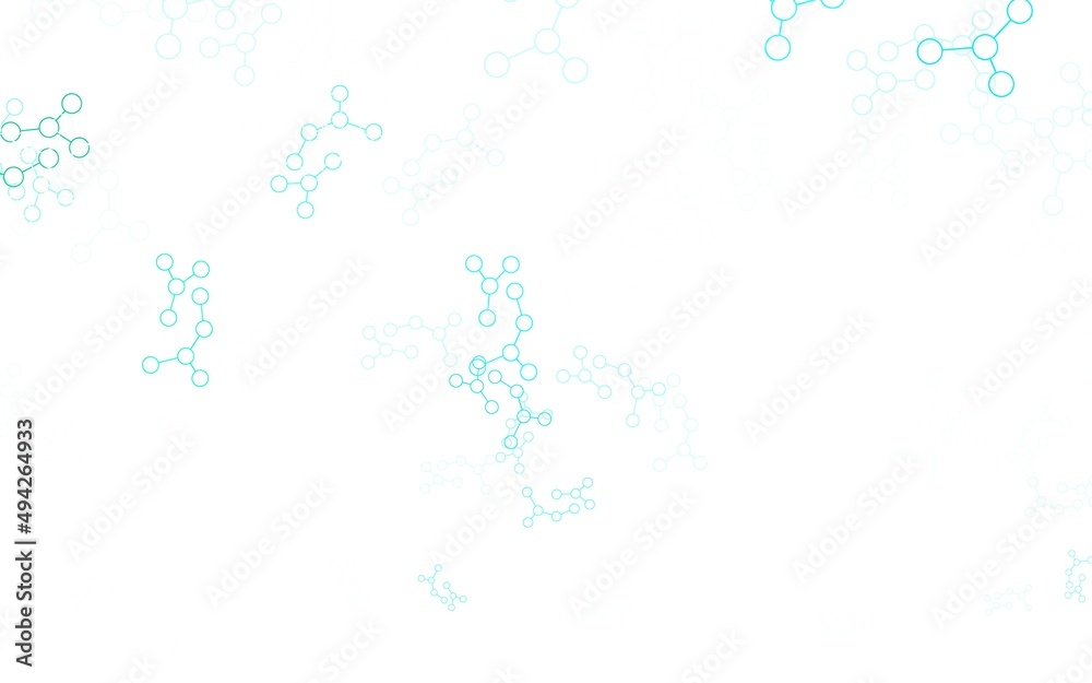 Light Green vector backdrop with artificial intelligence data. Light Green vector backdrop with artificial intelligence data.