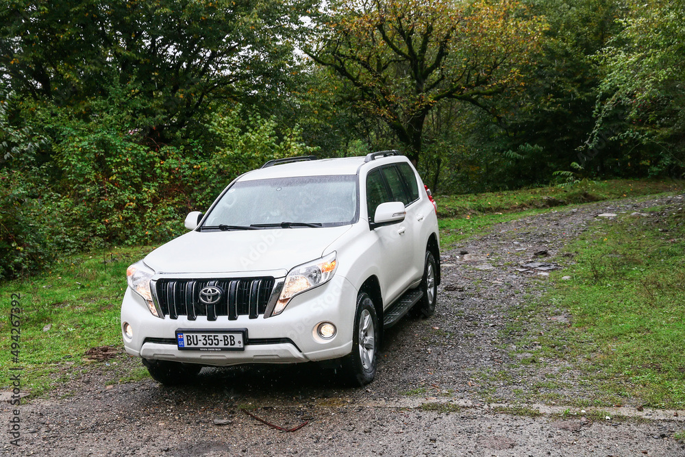 Toyota Land Cruiser Prado 150 Stock Photo | Adobe Stock