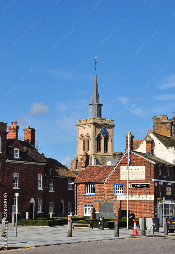 Baldock Town Centre and Church