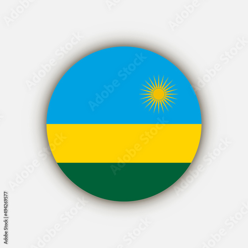 Country Rwanda. Rwanda flag. Vector illustration. Free Download Country Rwanda. Rwanda flag. Vector illustration. - GFXLoad