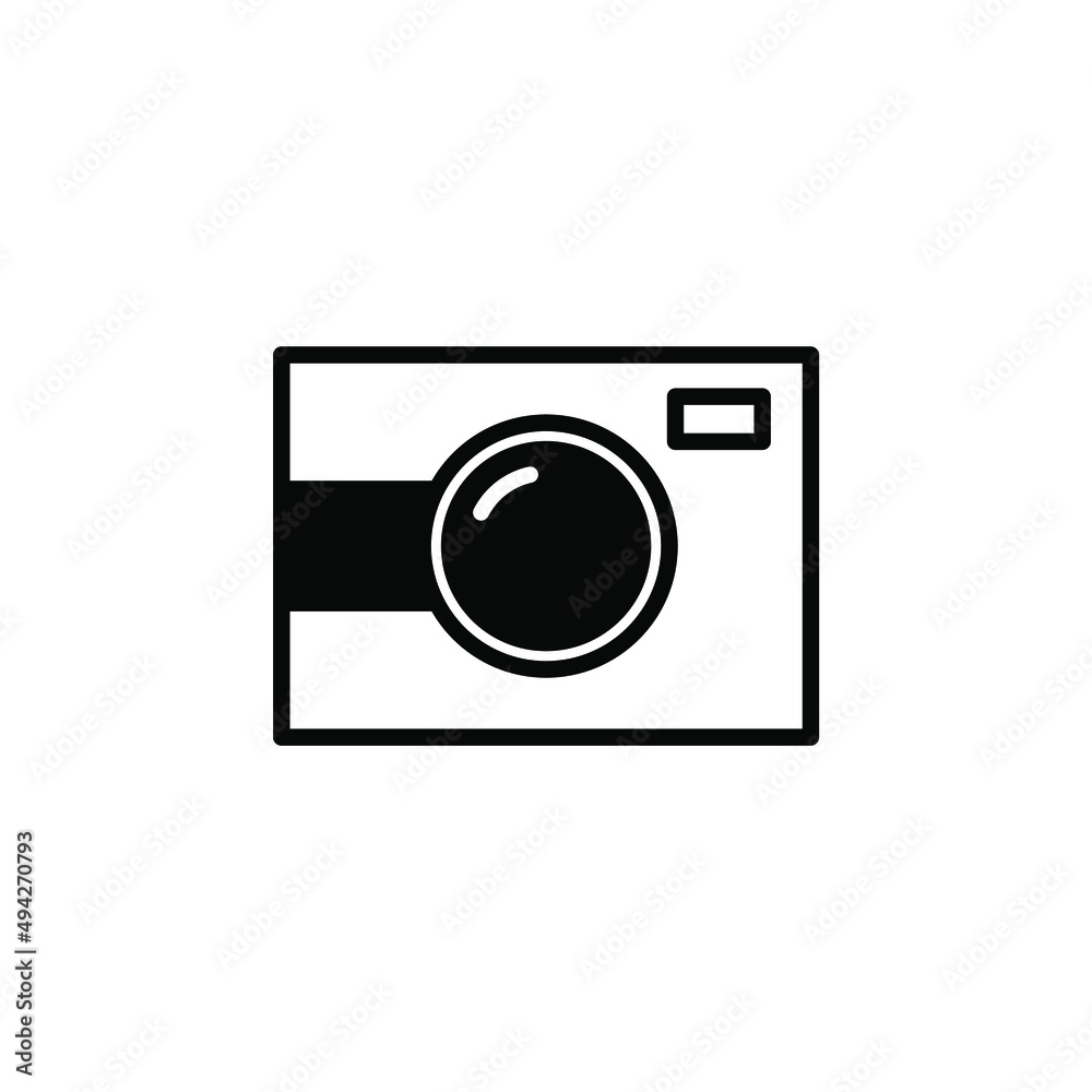 Camera, Photography, Digital, Photo Solid Line Icon Vector Illustration Logo Template. Suitable For Many Purposes. Camera, Photography, Digital, Photo Solid Line Icon Vector Illustration Logo Template. Suitable For Many Purposes.