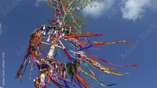geschmückter Maibaum