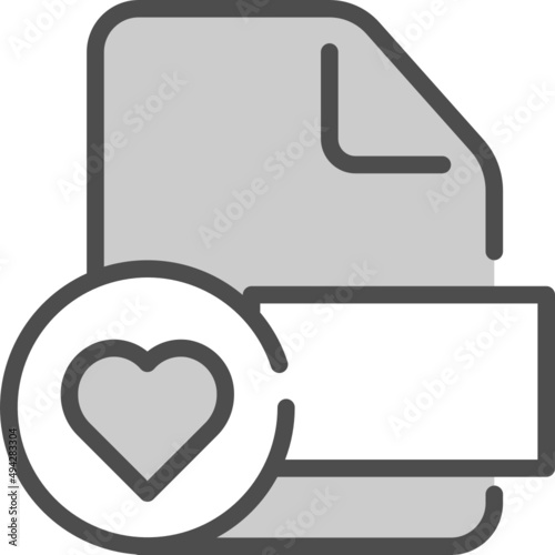 favourite file icon