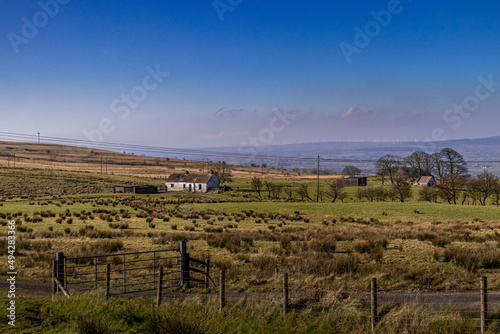 The International Appalachian Trail, North Sperrin Way section/Ulster Way, Dungiven to Castlerock hiking trail. County Londonderry, Causeway coast and Glens, Northern Ireland photo