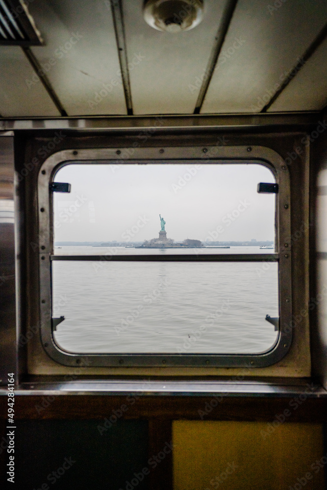 Statue of Liberty from Staten Island Ferry