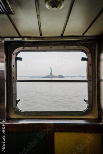 Statue of Liberty from Staten Island Ferry