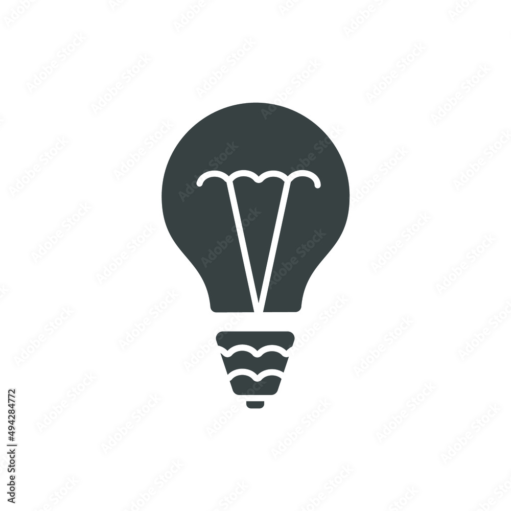 Light Bulb icons symbol vector elements for infographic web Light Bulb icons symbol vector elements for infographic web