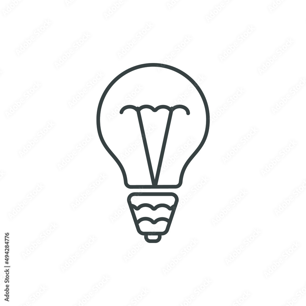 Light Bulb icons symbol vector elements for infographic web Light Bulb icons symbol vector elements for infographic web