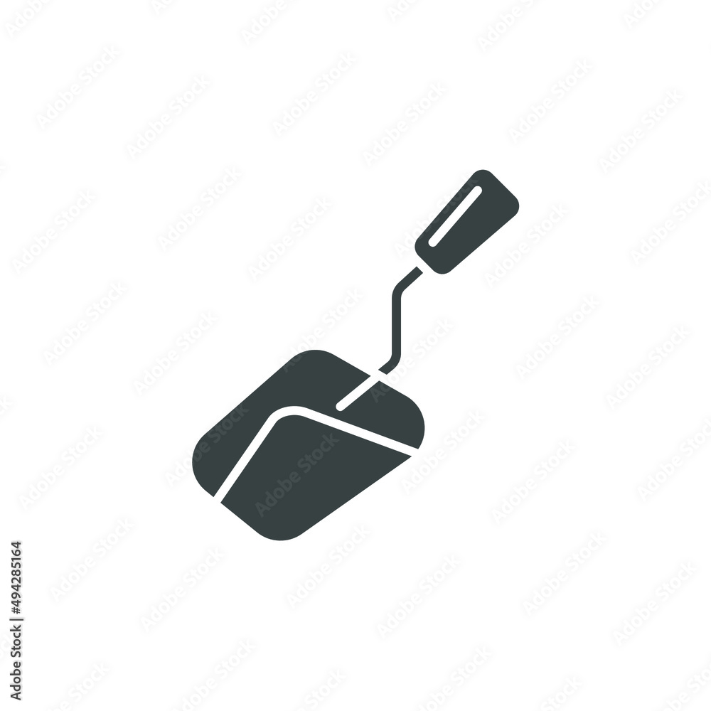Trowel icons symbol vector elements for infographic web Trowel icons symbol vector elements for infographic web