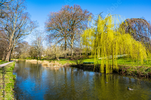 A scene photographed in Bute Park, Cardiff