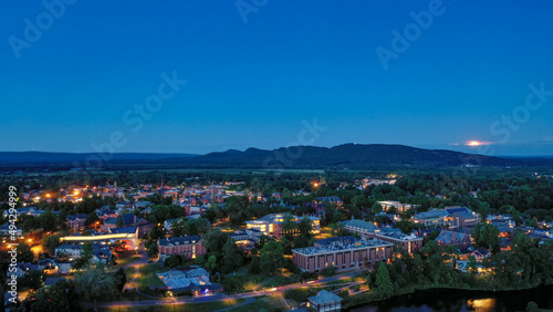 Northampton at night