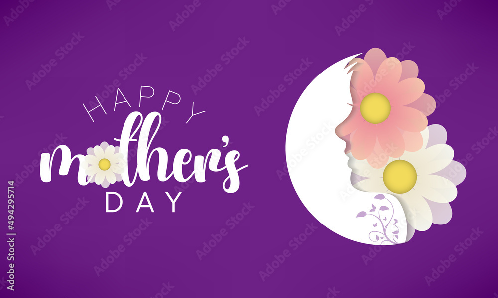 Mother's Day is a celebration honoring the mother of the family, as well as motherhood, maternal bonds, and the influence of mothers in society. It is held on the second Sunday of May. vector art Mother's Day is a celebration honoring the mother of the family, as well as motherhood, maternal bonds, and the influence of mothers in society. It is held on the second Sunday of May. vector art