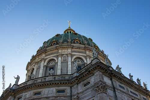 Frederik's Church - The Marble Church, Copenhagen, Denmark. High quality photo