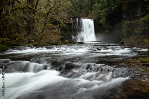 Secluded waterfall