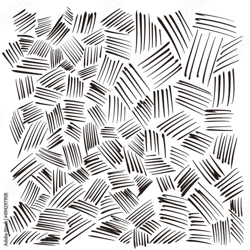 Vector rectangular speech bubbles. Abstract sketch of an utterance, speech. Doodles, a round hand-drawn frame and circled doodles. A set of isolated vector symbols in the shape of a rectangle