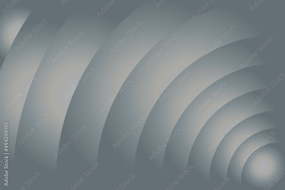 Gray gradient luxury overlap curve circle background. Vector illustration. Gray gradient luxury overlap curve circle background. Vector illustration.