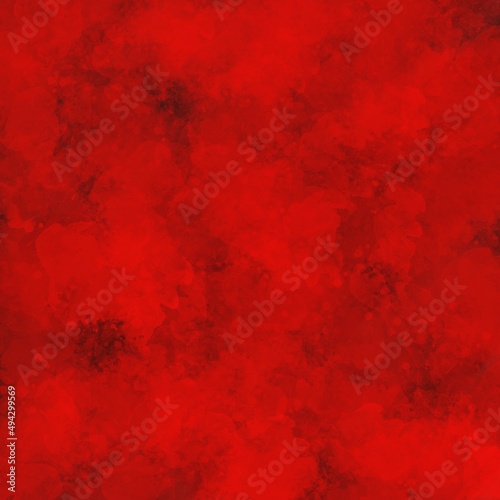 Abstract bright saturated acid red color background marble slab design with grunge background lava effect 