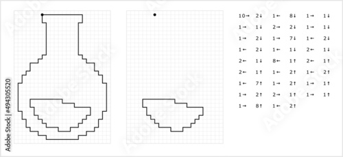 Beaker Graphic Dictation Drawing Icon M_2203001