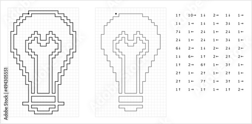 Bulb Graphic Dictation Drawing Icon M_2203001