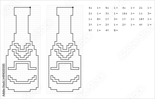 Champagne Bottle Graphic Dictation Drawing Icon M_2203001