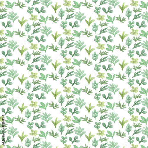 Wallpaper Mural seamless floral pattern Torontodigital.ca
