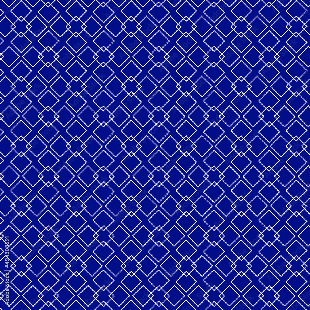 Japanese seamless pattern with square shape Japanese seamless pattern with square shape