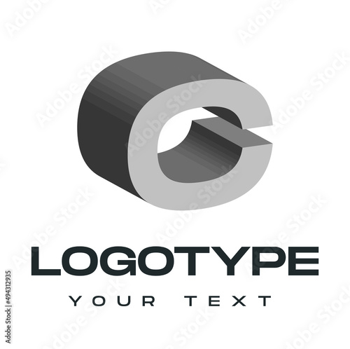 Letter Logo, 3D Logo, 3D Letters, Initial Logo, Monogram, Logo for Business, Alphabet Logos