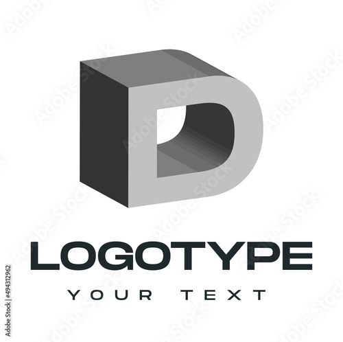 Letter Logo, 3D Logo, 3D Letters, Initial Logo, Monogram, Logo for Business, Alphabet Logos