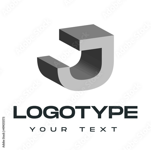 Letter Logo, 3D Logo, 3D Letters, Initial Logo, Monogram, Logo for Business, Alphabet Logos