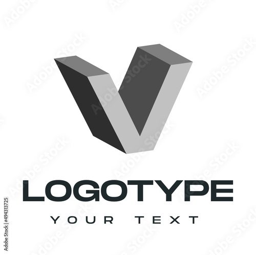Letter Logo, 3D Logo, 3D Letters, Initial Logo, Monogram, Logo for Business, Alphabet Logos