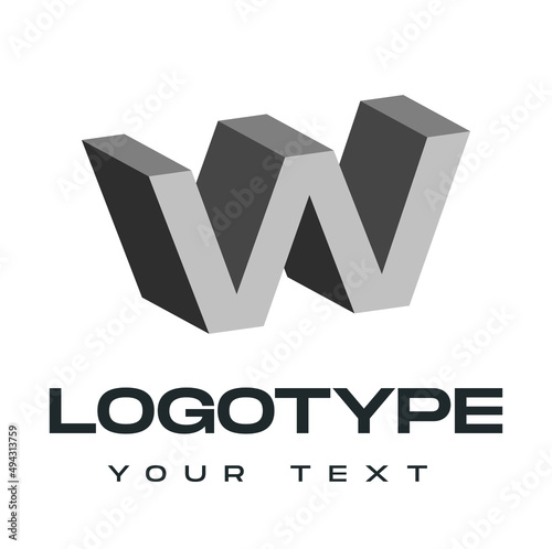 Letter Logo, 3D Logo, 3D Letters, Initial Logo, Monogram, Logo for Business, Alphabet Logos