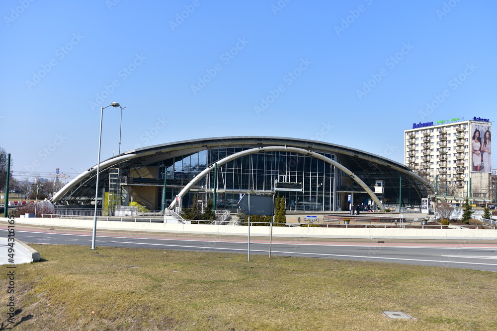 Fototapeta premium Katowice miasto, al. Wojciecha Korfantego, Górny Śląsk, Polska